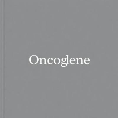 Grayscale journal cover: Oncogene